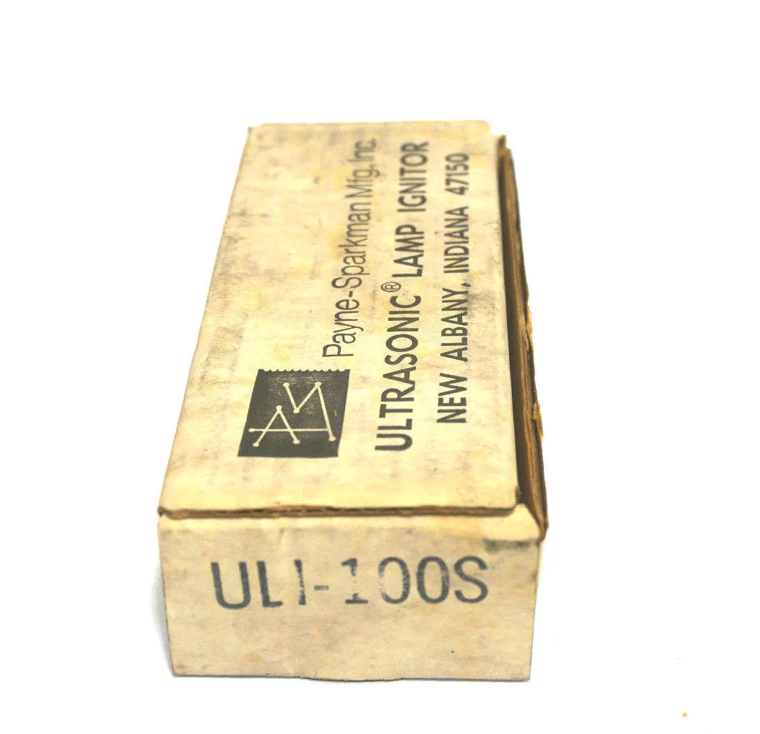 NEW PAYNE SPARKMAN ULI-100S ULTRASONIC LAMP IGNITOR ULI100S
