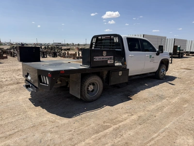 Used 2024 CHEVROLET SILVERADO 3500 HD FLATBED TRUCK Flatbed Trucks Texas US | Miedema Asset Management Group #1315697