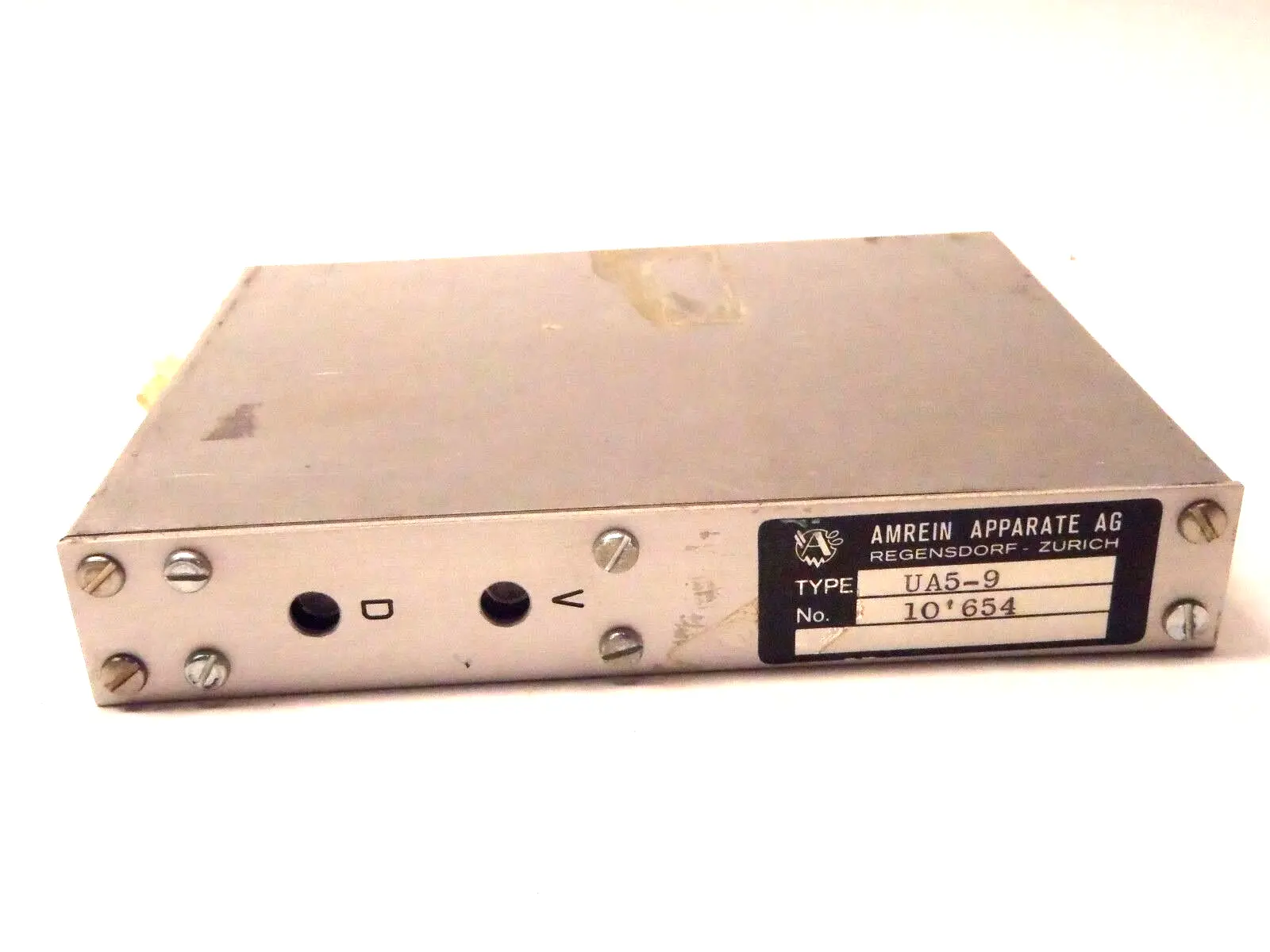 Used AMREIN APPARATE AG 10-654 Misc Industrial Equipment | Maverick Industrial Sales #1106913