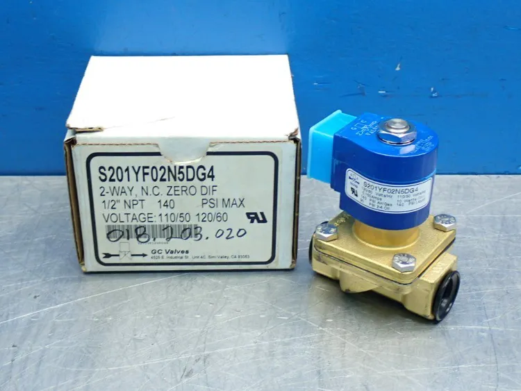 New | in-Stock GC VALVES S201YF02N5DG4 Pumps Ohio US | HGR 24 #1089710
