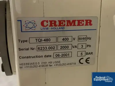 USED Cremer Cremer Counter, Model TQI-480