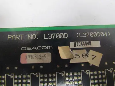 Osacom L3700D L3700D04 Control Board CPU Controller Main Circuit