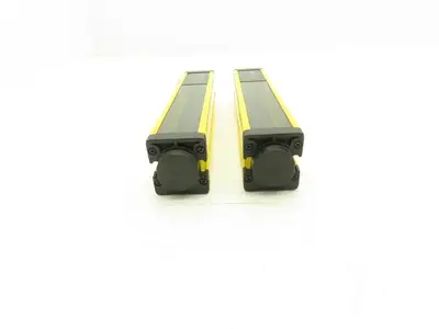 Contrinex Light Curtain Sender Receiver Set 14mm Res. 3.5M Range 17 Beam 142mm