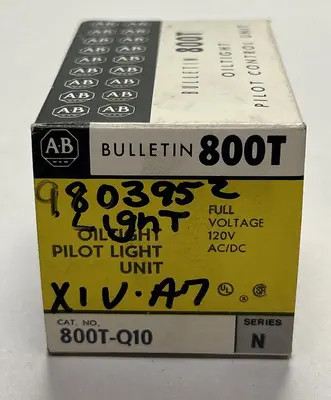 Used ALLEN-BRADLEY 800T-Q10 Miscellaneous Equipment (Electrical & Power) | Surplus Asset Holdings #1198955