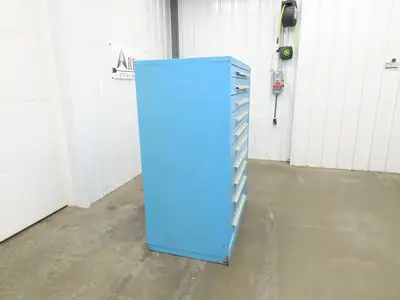 Nu-Era Modular Tool Storage Cabinet 10 Drawer 45x28x61" Stanley Vidmar Lista