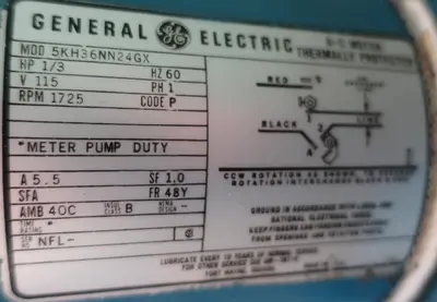 USED NEPTUNE CHEMICAL PUMP 532-T-N3