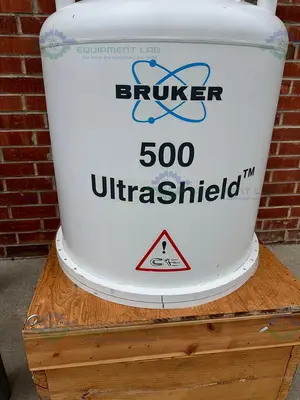 Used BRUKER 500 ULTRASHIELD NMR/ NUCLEAR MAGNETIC RESONANCE SPECTROMETER W/ LEGS NMR, Benchtop California US | Equipment Lab #1232071