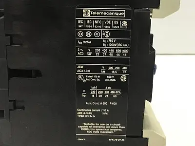 USED TELEMECANIQUE LC1D80004