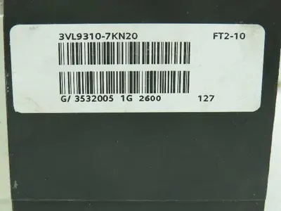 Siemens 3VL9310-7KN20 Circuit Breaker Trip Unit 100A