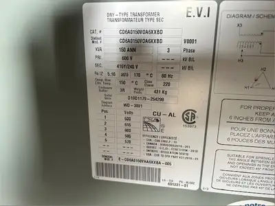 USED DELTA CD6A0150VOA6XXBD