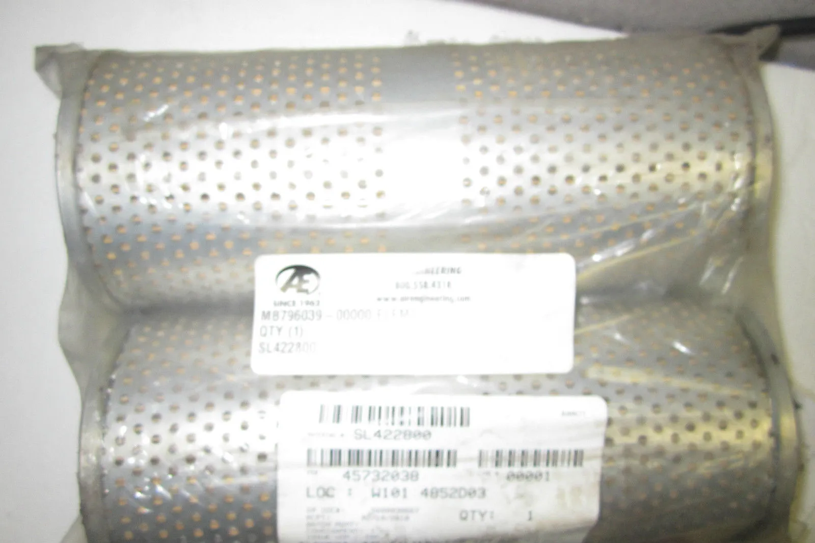 2 NEW AIR ENGINEERED MB796039-00000 FILTER ELEMENT MB79603900000