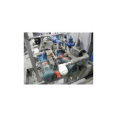 USED PRE-ENGINEERED 16 GPM LUBRICATION LUBE OIL SYSTEM COOLER