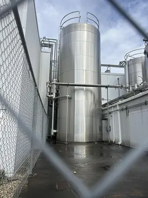 Walker Stainless 20,000 Gallon Jacketed Stainless Steel Storage Tanks SA240/T316L R-717 Lot of 4 1997