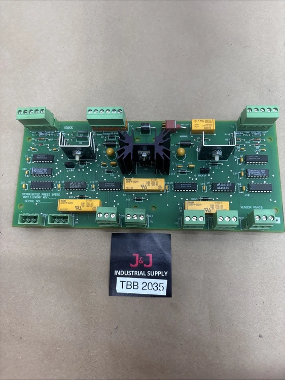 Used Goss 1-E36387 Speed Drives Indiana US | J&J Industrial Supply #1173719