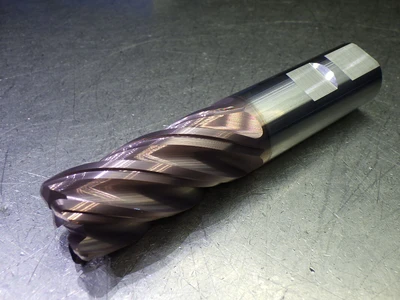 Kyocera 25mm 5 Flute Carbide CR Endmill 25mm Shank 3mm R 47088 (LOC3547)