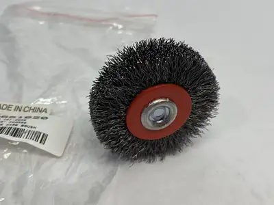 New | in-Stock VALUE COLLECTION WHEEL BRUSH: 2" WHEEL DIA, 3/8" FACE WIDTH Misc Industrial Equipment | Maverick Industrial Sales #1100328