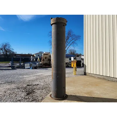 Used 24" Dia X 10'-6" Chlorine / Helium Gas Vaporizer Exchanger