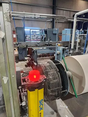 USED 2007 JENNERJAHN FULLY AUTOMATIC DUAL PAPER SLITTING MACHINE MODEL DJJF 39 2007 JENNERJAHN FULLY AUTOMATIC DUAL PAPER SLITTING MACHINE MODEL DJJF 39