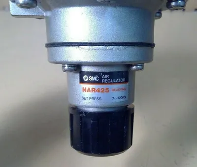 SMC NAR425 Air Pneumatic Regulator 7~120 psi 6D