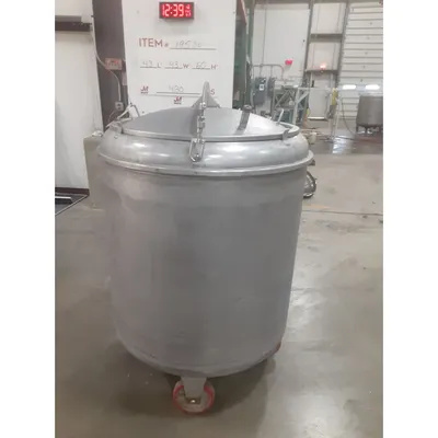 Used Inject Star Stainless Steel Vacuum Drum Batch Tumbler - 500L [PART]