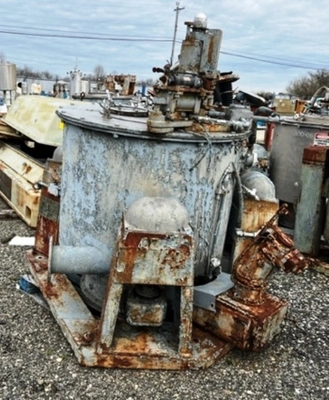 Western States 40 x 24 Quadramatic perforate basket centrifuge, 316SS.