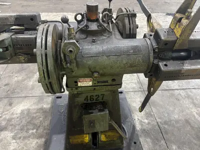 2,000 LBS X 12" LITTELL MODEL #20-12 DOUBLE END PULL OFF UNCOILER COIL REEL: STOCK #23711