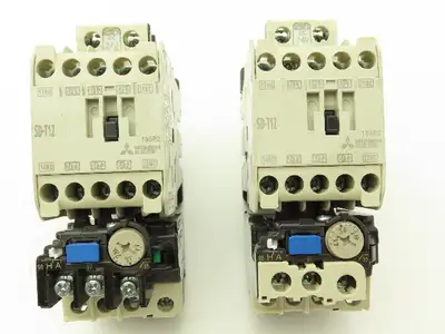 Mitsubishi MSOD-T12 SA SD-T12 Contactor Heater Overload Relay 7.5HP 13A Lot of 2