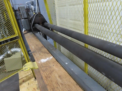 60" Jar Roller Mill, two tier, 2 drives, 2.5" x 60" long rolls