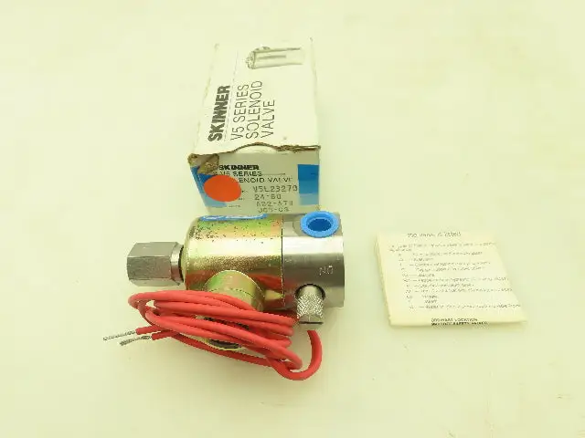 Honeywell Skinner V5L23270 Solenoid Valve 3-Way NC On/Off 120V 150 PSI 1/4"NPT