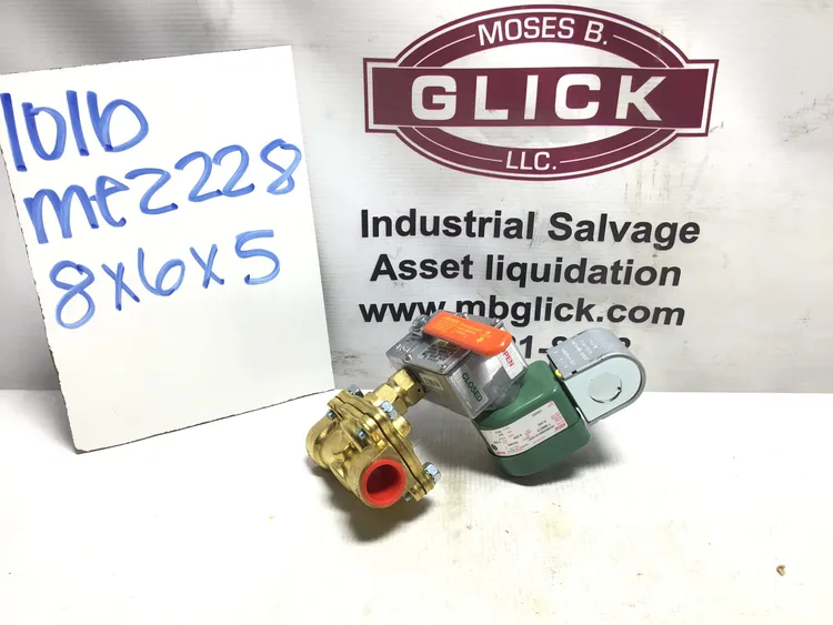 Used ASCO (ASCA MAY BE A TYPO, ASCO IS A WELL-KNOWN MANUFACTURER OF SOLENOID VALVES) RED HAT HCX8025B21413231 Valves/Fittings | Moses B Glick #995924