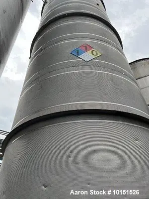 Used Northland 10,000 Gallon Stainless Steel Tank – Insulated, Cone Top, Sloped Bottom