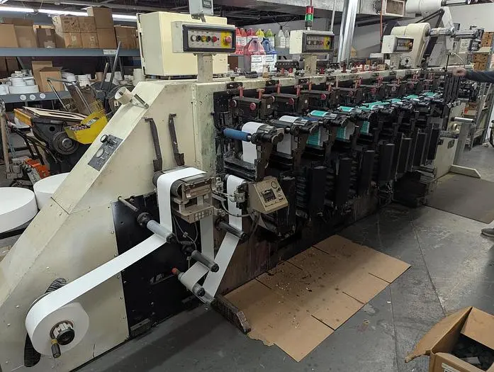 Used WEBTRON 750 Flexo Printing Presses | J&J Converting Machinery #440456