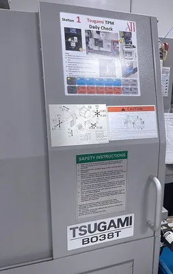 2017 TSUGAMI B038T Swiss Type Automatic Screw Machines | Midstate Machinery (6)