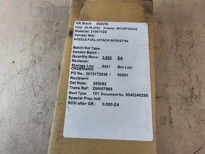 NEW ISUZU 8-97622719-4