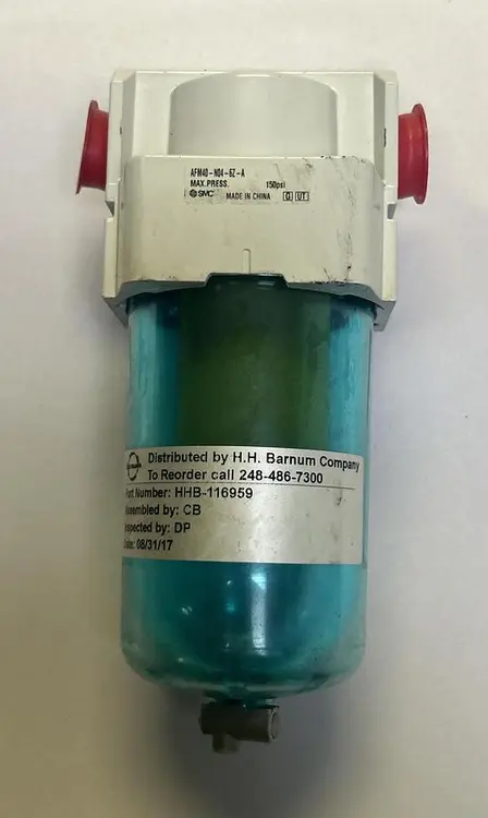 Used SMC AFM40-N04-6Z-A Air Filtration Units Ohio US | Surplus Asset Holdings #1225681