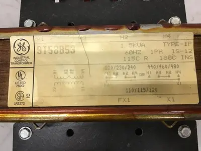 USED GENERAL ELECTRIC / GE 9T58B53