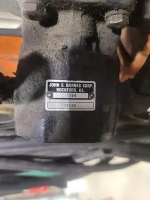 Ohio 24V Electric Motor Forklift Application & 7394 John Barnes Hydraulic Pump