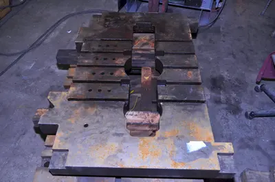 48" X 28" X 3" BOLSTER PLATE