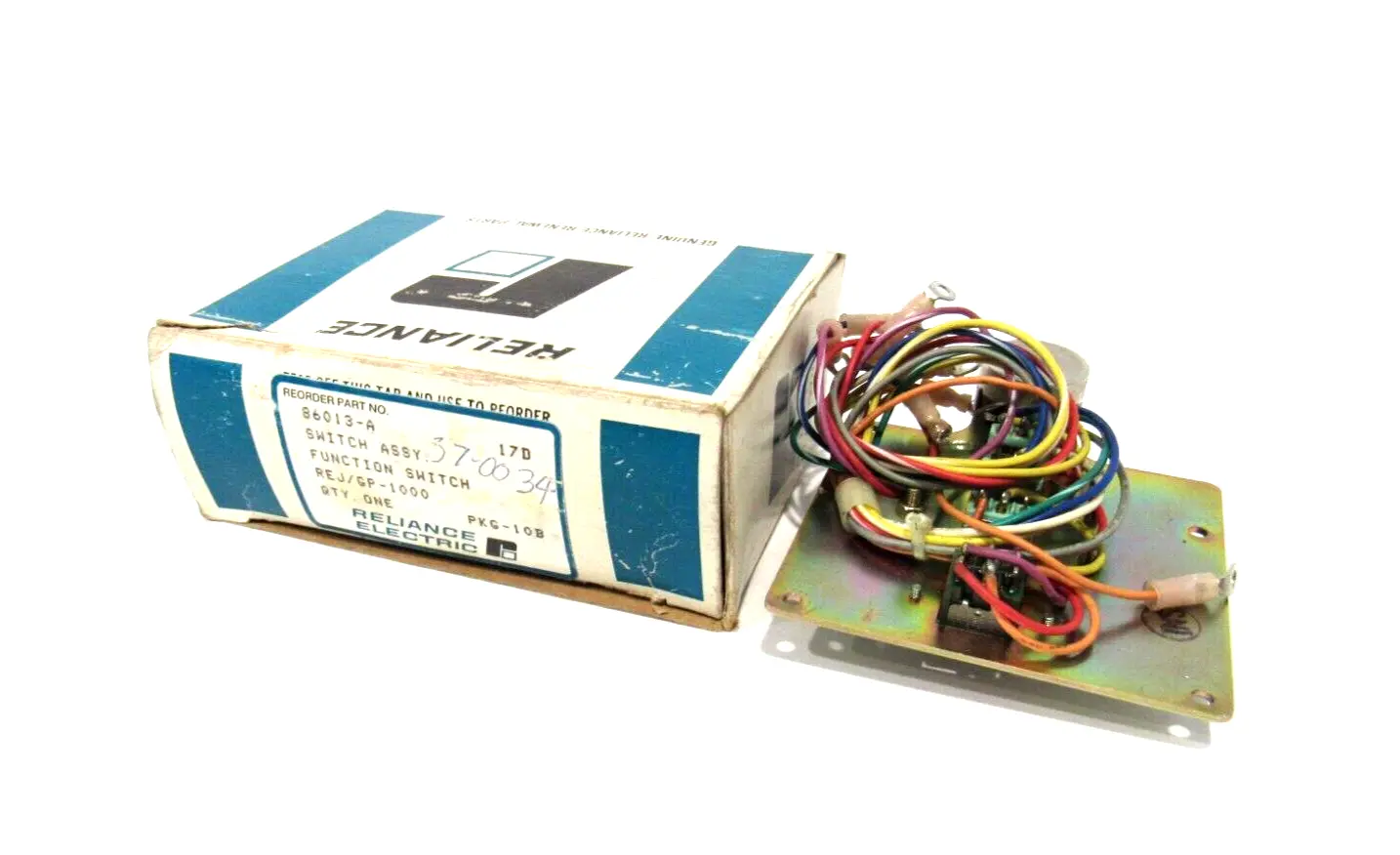 NEW RELIANCE ELECTRIC 86013-A SWITCH ASSY. 86013A