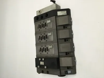 261-707-060-0 / 261-209-060-0 | Rexroth 261-707-060-0 Teknik AB Pneumatic Solenoid Valve Manifold, 261-209-060-0 - Used