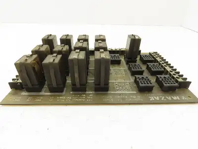 Mazak 1505129602A Relay Board For Automatic Tail Stock And Bar Feeder Circuit