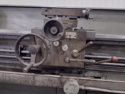 21" x 120" CLAUSING COLCHESTER MODEL #21 ENGINE LATHE 3.5" SPINDLE HOLE: YOBRO #24560