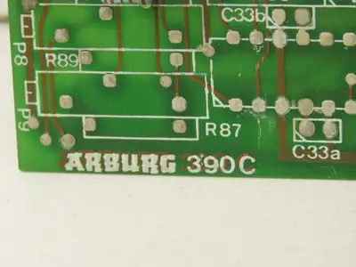 Arburg 390C Analog Output Board Slot Card from Injection Molding Machine