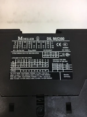 USED Moeller DIL M50