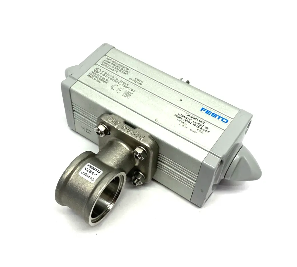 USED FESTO BALL VALVE ACTUATOR 1809651