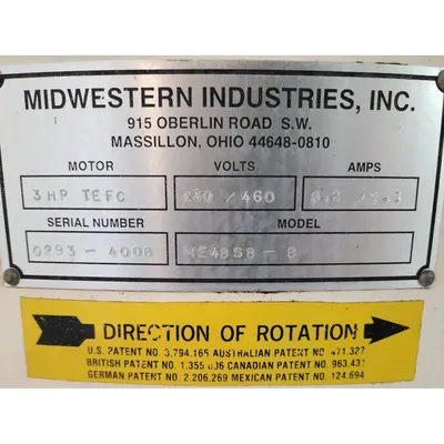 Used MIDWESTERN INDUSTRIES, INC. ME48S8-8 Circular Screeners West Virginia US | JM Industrial #1333727