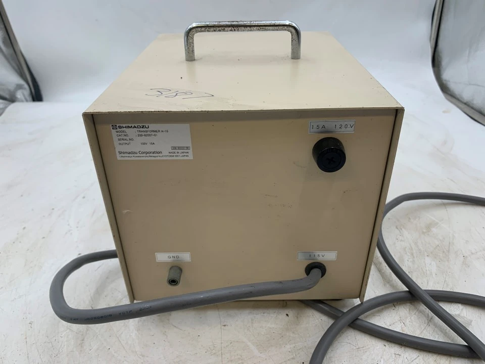 Shimadzu A-15 200-82007-01 15 Amp 100 Volt Transformer