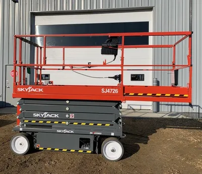 New | in-Stock 2026 SKYJACK SJ4726 E ELECTRIC SCISSOR LIFT Scissor Lifters Alberta CA | Adcock Equipment #1417664
