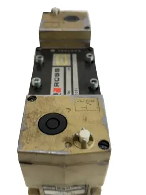 REFURBISHED ROSS CONTROLS W7077C4334 SOLENOID VALVE 1-10 BAR
