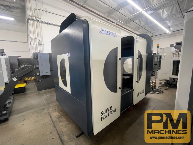 2015 JOHNFORD SV-48H Vertical Machining Centers | PM Machines